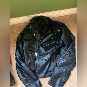 Leather jacket, no defects, gently used